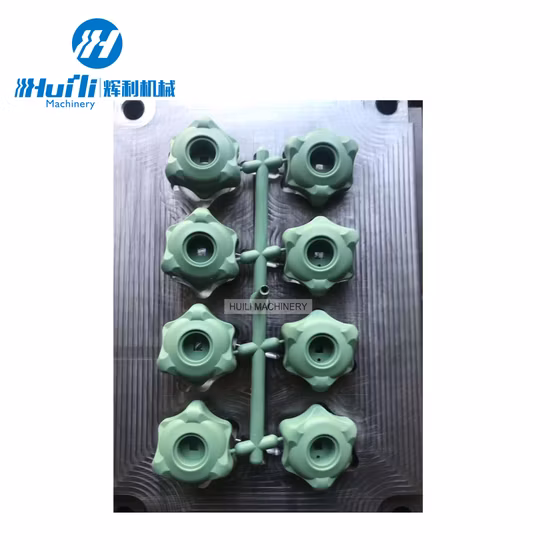 Máquina de moldagem por compressão de plástico com 48 cavidades para tampas de tamanho de pescoço de 28 mm