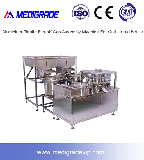 Máquina automática de compressão de tampa de plástico